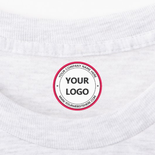 Ontwerp je eigen labels met Logo en tekst van het (Aangebracht)