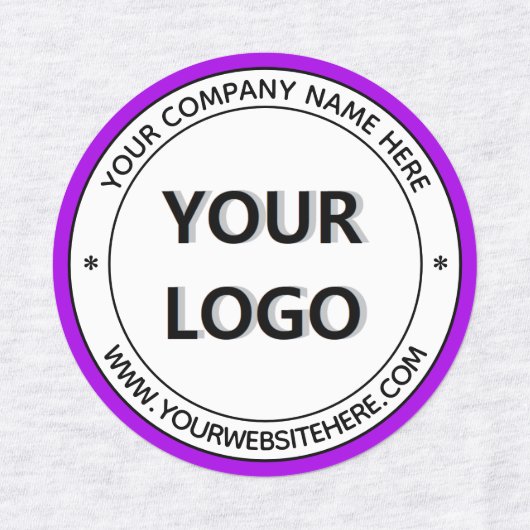 Ontwerp je eigen labels met Logo en tekst van het (Design 2)