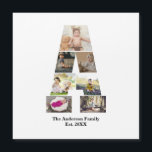 Ontwerp Je Eigen Letter A Foto Collage<br><div class="desc">Deze monogram foto collage is een persoonlijk ontwerp dat een krachtig monogram (initiatiefletters of een letter) combineert met een verzameling foto's die artistiek binnen of rondom het monogram zijn gerangschikt. Het is een stijlvolle manier om herinneringen te tonen en tegelijkertijd een unieke, elegante touch toe te voegen aan decoratie of...</div>