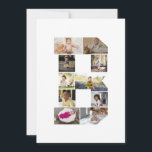 Ontwerp je eigen letter B foto collage Kaart<br><div class="desc">Deze monogram fotocollage is een persoonlijk ontwerp dat een krachtig monogram (initialen of een letter) combineert met een verzameling foto's die artistiek binnen of rondom het monogram zijn gerangschikt. Het is een stijlvolle manier om herinneringen te tonen en tegelijkertijd een unieke, elegante touch toe te voegen aan decoratie of cadeaus....</div>