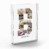 Ontwerp je eigen letter B Fotocollage Fotoblokken (Links)