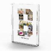 Ontwerp je eigen letter B Fotocollage Fotoblokken (Rechts)