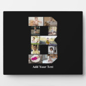 Ontwerp je eigen letter B Fotocollage Fotoplaat (Voorkant)
