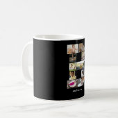 Ontwerp je eigen letter B Fotocollage Koffiemok (Voorkant links)