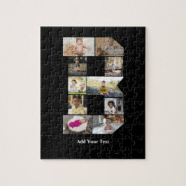 Ontwerp je eigen letter B Fotocollage Legpuzzel