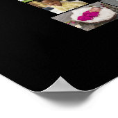 Ontwerp je eigen letter B Fotocollage Poster (Hoek)