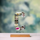 Ontwerp je eigen letter C Fotocollage Acryl Bord (Neutraal)