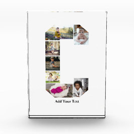 Ontwerp je eigen letter C Fotocollage Fotoblokken