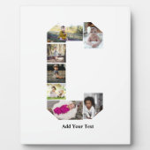 Ontwerp je eigen letter C Fotocollage Fotoplaat (Voorkant)