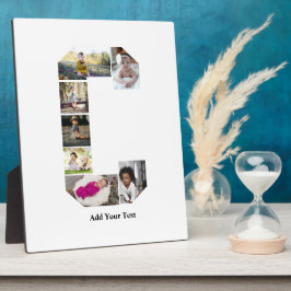 Ontwerp je eigen letter C Fotocollage Fotoplaat