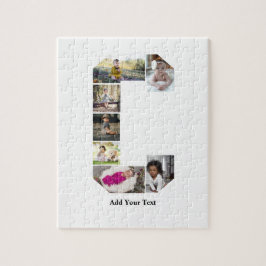 Ontwerp je eigen letter C Fotocollage Legpuzzel