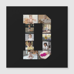 Ontwerp Je Eigen Letter D Foto Collage