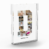 Ontwerp je eigen letter D fotocollage Fotoblokken (Links)