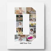 Ontwerp je eigen letter D fotocollage Fotoplaat (Voorkant)