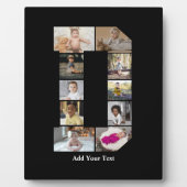 Ontwerp je eigen letter D fotocollage Fotoplaat (Voorkant)