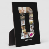 Ontwerp je eigen letter D fotocollage Fotoplaat (Zijkant)