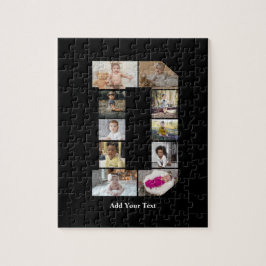 Ontwerp je eigen letter D fotocollage Legpuzzel
