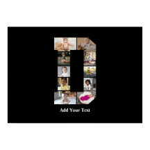 Ontwerp je eigen letter D fotocollage