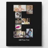 Ontwerp je eigen letter E fotocollage Fotoplaat (Voorkant)