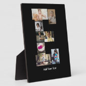 Ontwerp je eigen letter E fotocollage Fotoplaat (Zijkant)