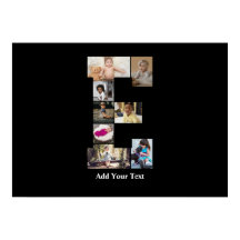 Ontwerp je eigen letter E fotocollage