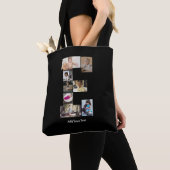 Ontwerp je eigen letter E fotocollage Tote Bag (Dichtbij)
