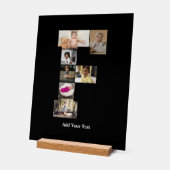 Ontwerp je eigen letter F fotocollage Acryl Bord (Hoek)