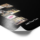 Ontwerp je eigen letter F fotocollage Foto Afdruk (Hoek)