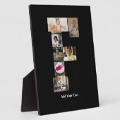 Ontwerp je eigen letter F fotocollage Fotoplaat (Zijkant)