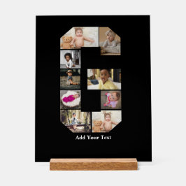 Ontwerp je eigen letter G fotocollage Acryl Bord