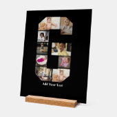 Ontwerp je eigen letter G fotocollage Acryl Bord (Hoek)