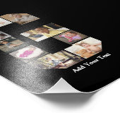 Ontwerp je eigen letter G fotocollage Foto Afdruk (Hoek)