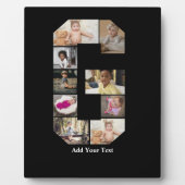 Ontwerp je eigen letter G fotocollage Fotoplaat (Voorkant)