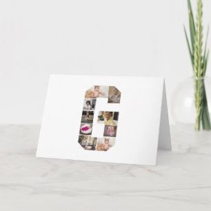 Ontwerp Je Eigen Letter G Fotocollage Kaart