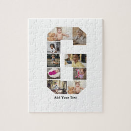Ontwerp je eigen letter G fotocollage Legpuzzel