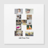 Ontwerp Je Eigen Letter H Foto Collage (Voorkant)