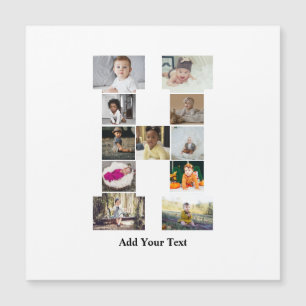 Ontwerp je eigen letter H Fotocollage