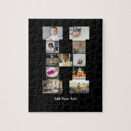 Ontwerp je eigen letter H Fotocollage Legpuzzel
