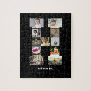 Ontwerp je eigen letter H Fotocollage Legpuzzel