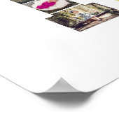 Ontwerp je eigen letter H Fotocollage Poster (Hoek)