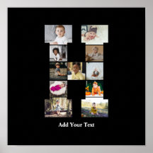 Ontwerp je eigen letter H Fotocollage