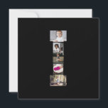 Ontwerp Je Eigen Letter I Foto Collage Feestdagenkaart<br><div class="desc">Deze monogram fotocollage is een persoonlijk ontwerp dat een krachtig monogram (initiatiefletters of een letter) combineert met een verzameling foto's die artistiek binnen of rond het monogram zijn gerangschikt. Het is een stijlvolle manier om herinneringen te tonen en tegelijkertijd een unieke, elegante touch toe te voegen aan decoratie of cadeaus....</div>