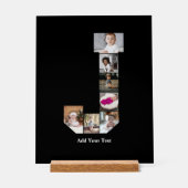 Ontwerp je eigen letter J foto-collage poster (Voorkant)