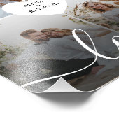 Ontwerp je eigen liefde collage fotografie foto afdruk (Hoek)