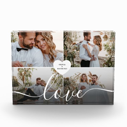 Ontwerp je eigen liefde collage fotografie fotoblokken (Voorkant)