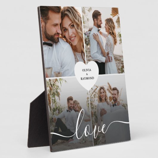 Ontwerp je eigen liefde collage fotografie fotoplaat (Zijkant)