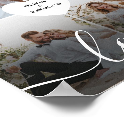 Ontwerp je eigen liefde collage fotografie poster (Hoek)