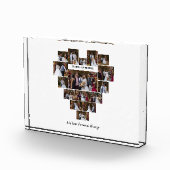 Ontwerp je eigen liefde hart vormige fotocollage fotoblokken (Rechts)