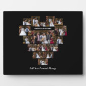 Ontwerp je eigen liefde hart vormige fotocollage fotoplaat (Voorkant)