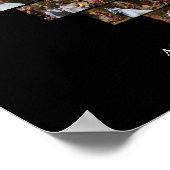 Ontwerp je eigen liefde hart vormige fotocollage poster (Hoek)